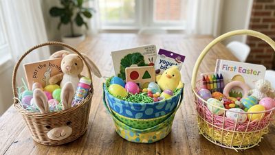 A birthday gift basket